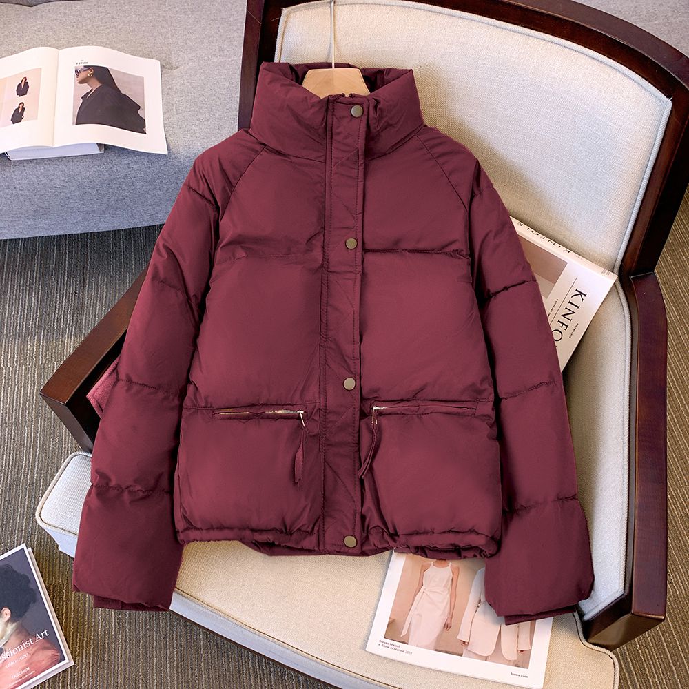 爆款澄23新款羽绒服防寒冬季新款设计感显瘦棉服宽松面包服棉衣外