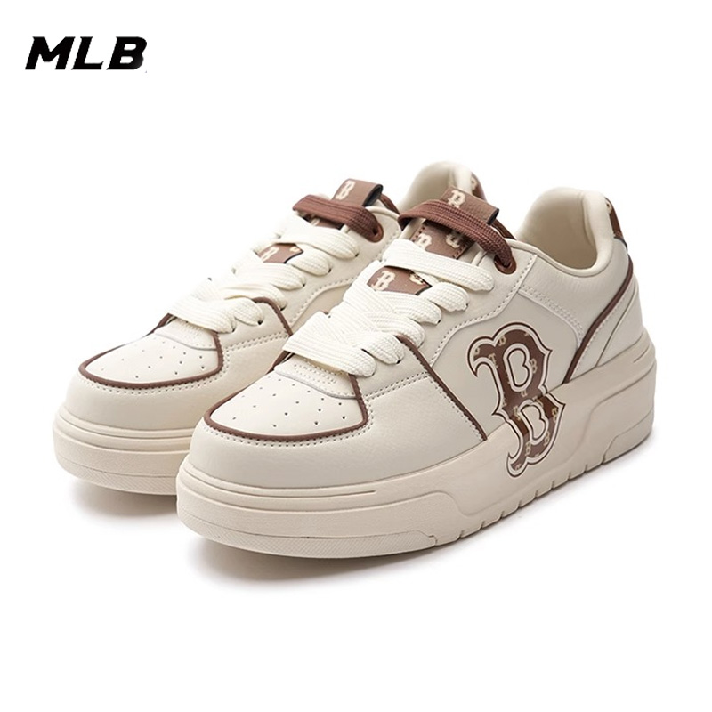 MLB学长鞋男鞋女鞋休闲运动鞋子时尚低帮增高板鞋小白鞋3ASXCLR3N