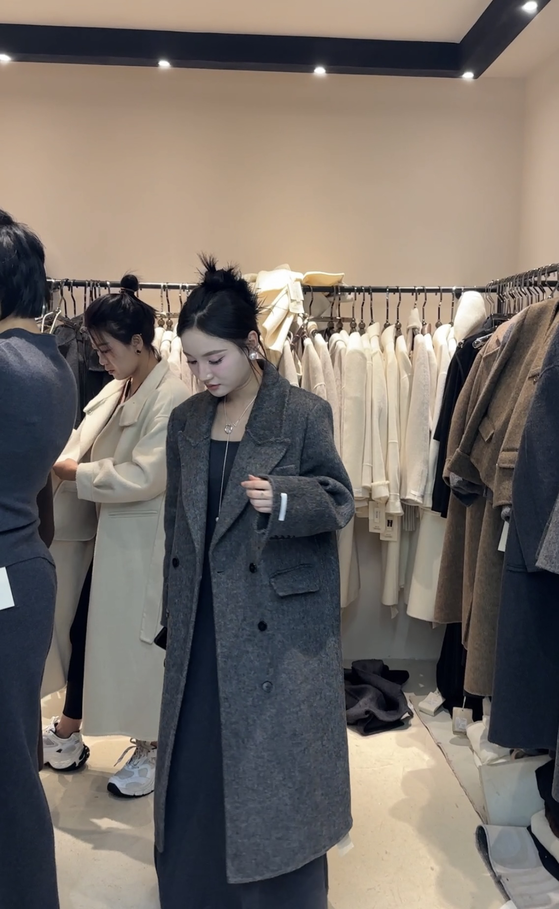 乃白 韩系大衣外套