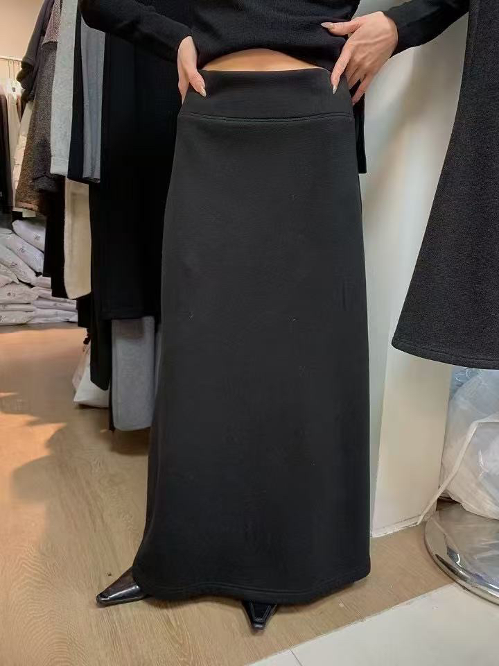 乃白 韩系针织半身裙