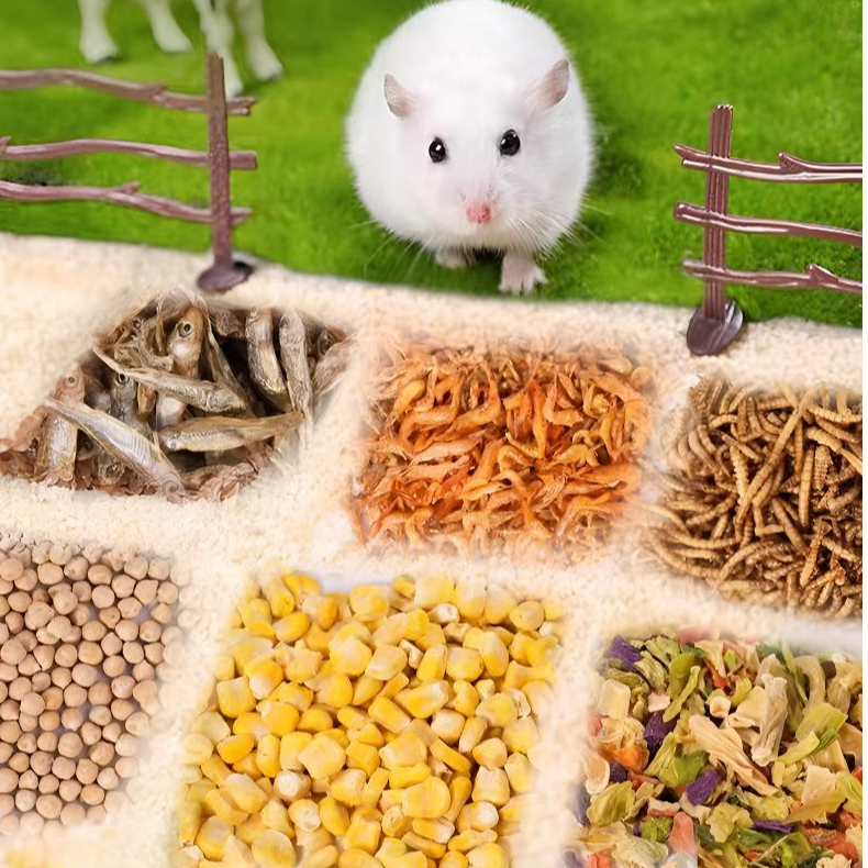 仓鼠金丝熊粮食主粮主食自配粮冻干增肥金丝熊粮饲料