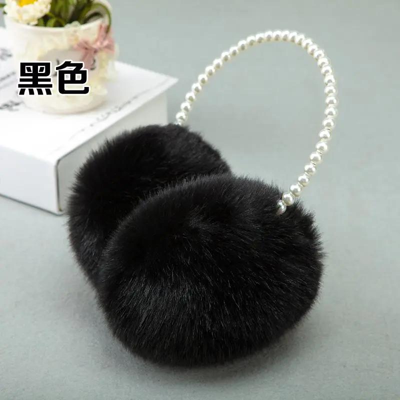 毛绒耳罩保暖防风防寒冬天女生耳暖冬耳包女冬季骑行耳捂子时尚