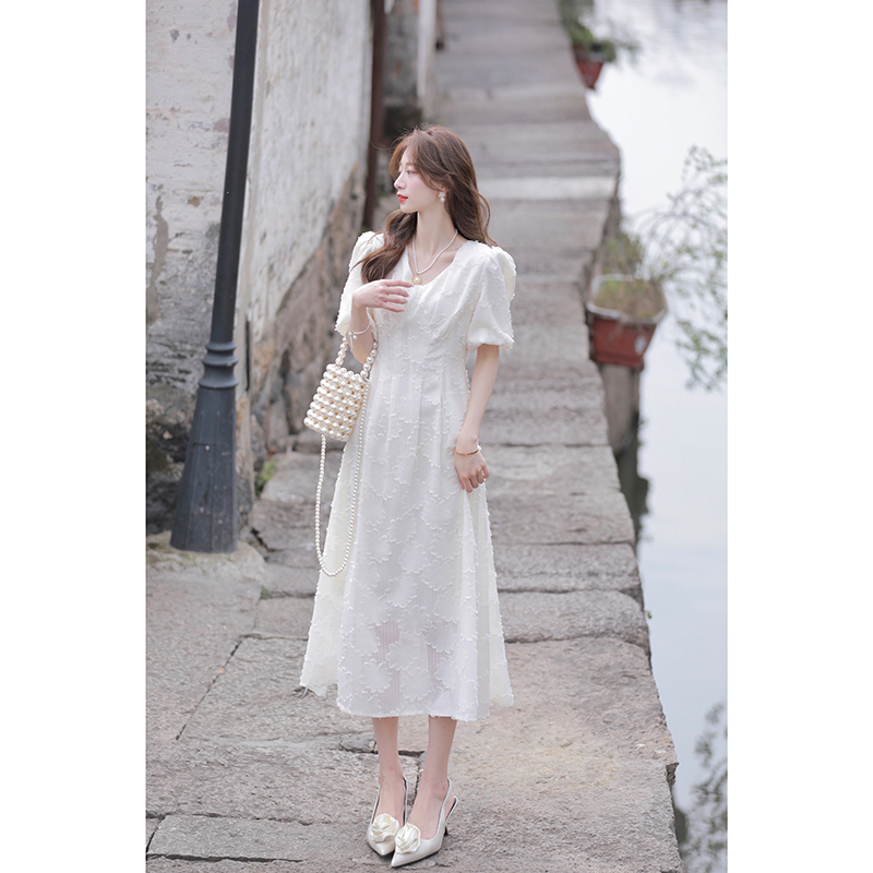 【晨曦专属】法式遮肉显瘦洋气时尚气质连衣裙