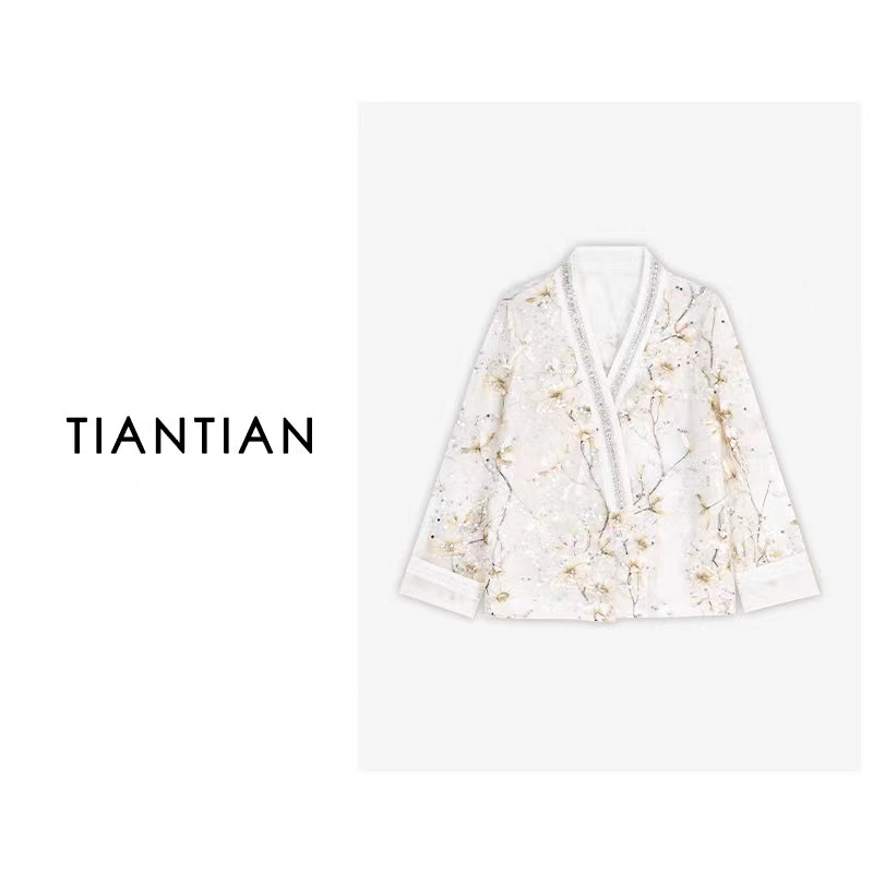 【晨曦专属】新中式重工设计感气质汉服外套女2024