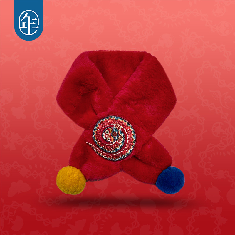 年衣童装男女儿童秋冬围巾宝宝保暖原创围巾