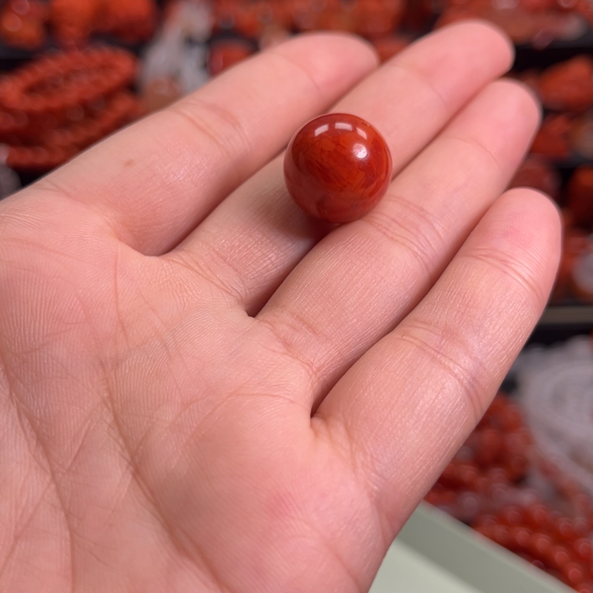 【闪购商品】南红玛瑙配饰1.6未镶嵌参*