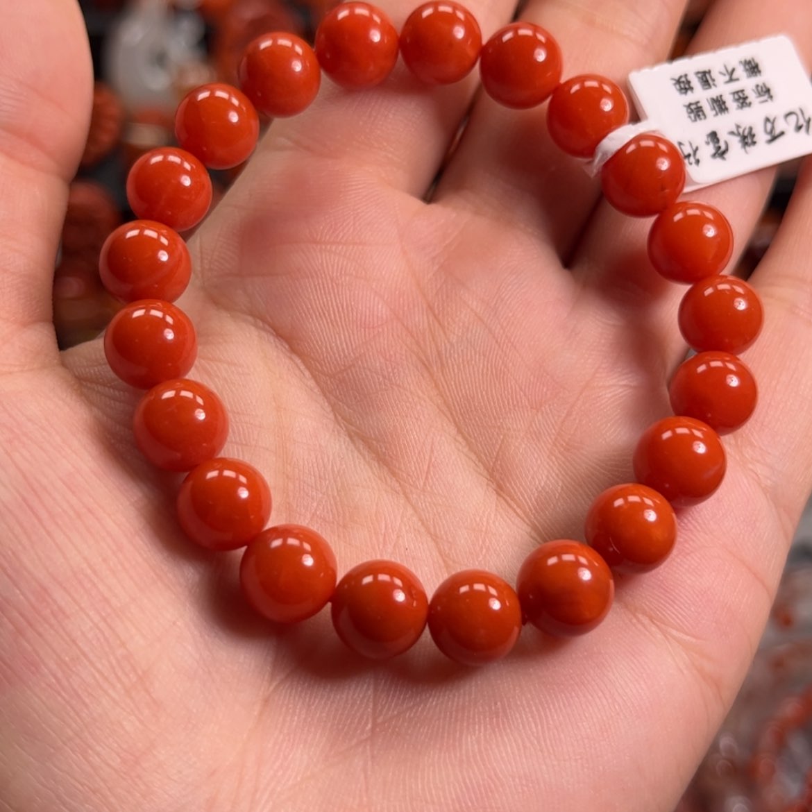 【闪购商品】南红玛瑙手串9未镶嵌依****）