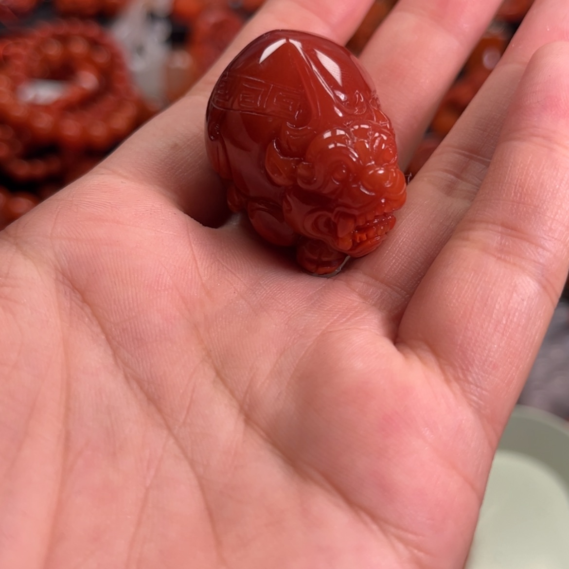 【闪购商品】南红玛瑙吊坠未镶嵌?**诗