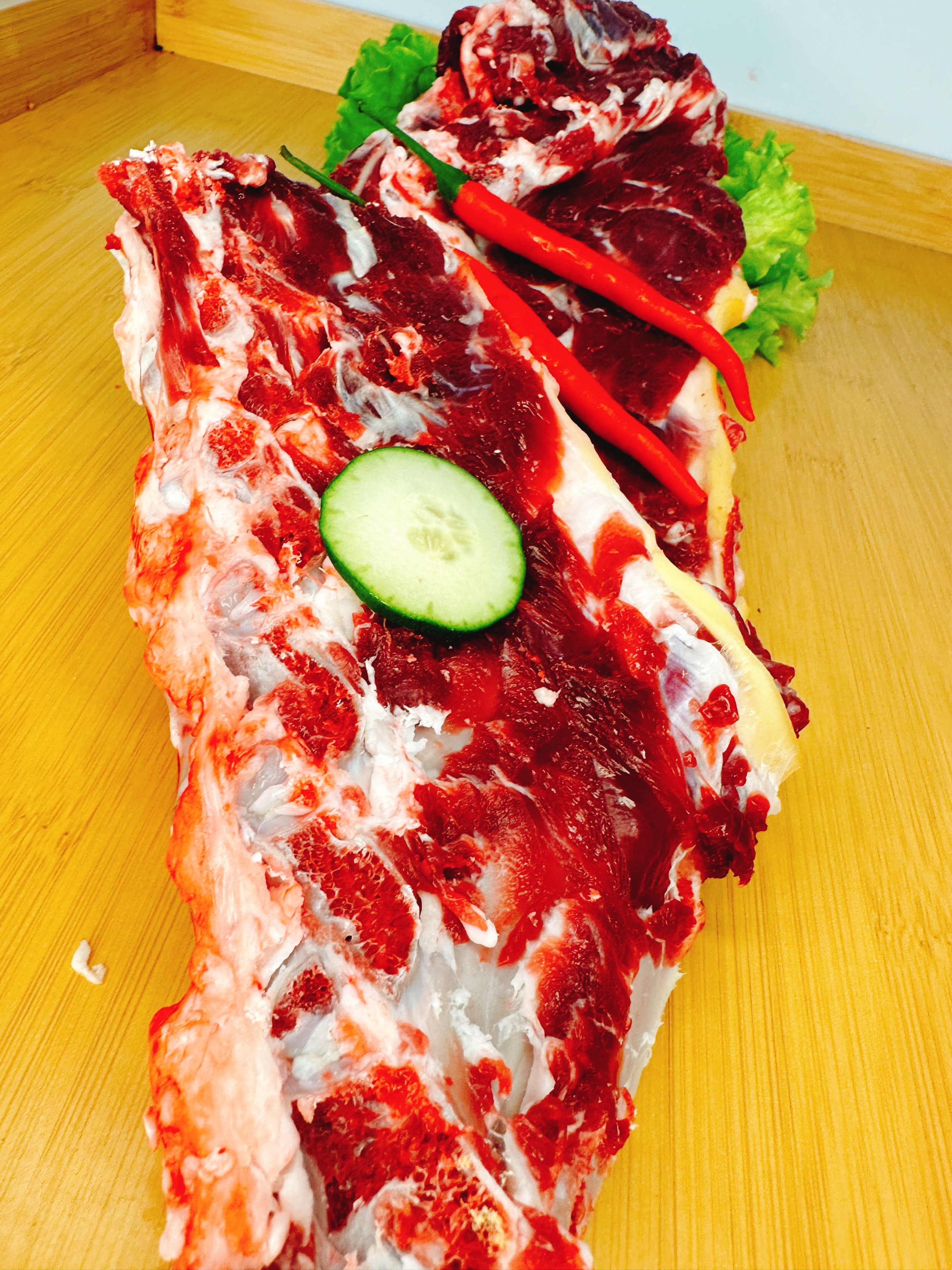 【吉林鹿乡】新鲜现杀梅花鹿脊骨 空运包邮加急配送