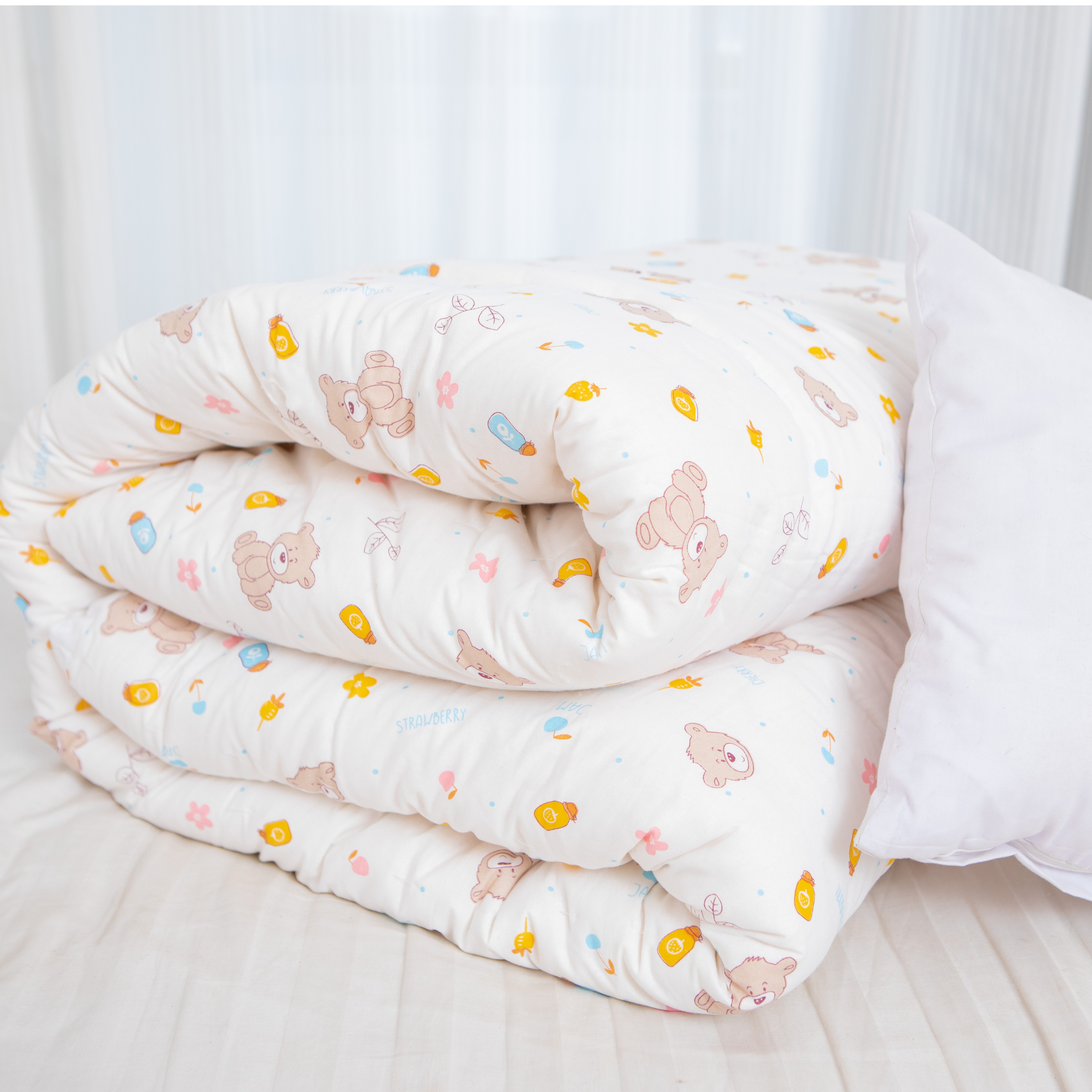 棉花棉被手工絮家用婚被学生被双人2米*2.3米6.6斤加厚加密包布