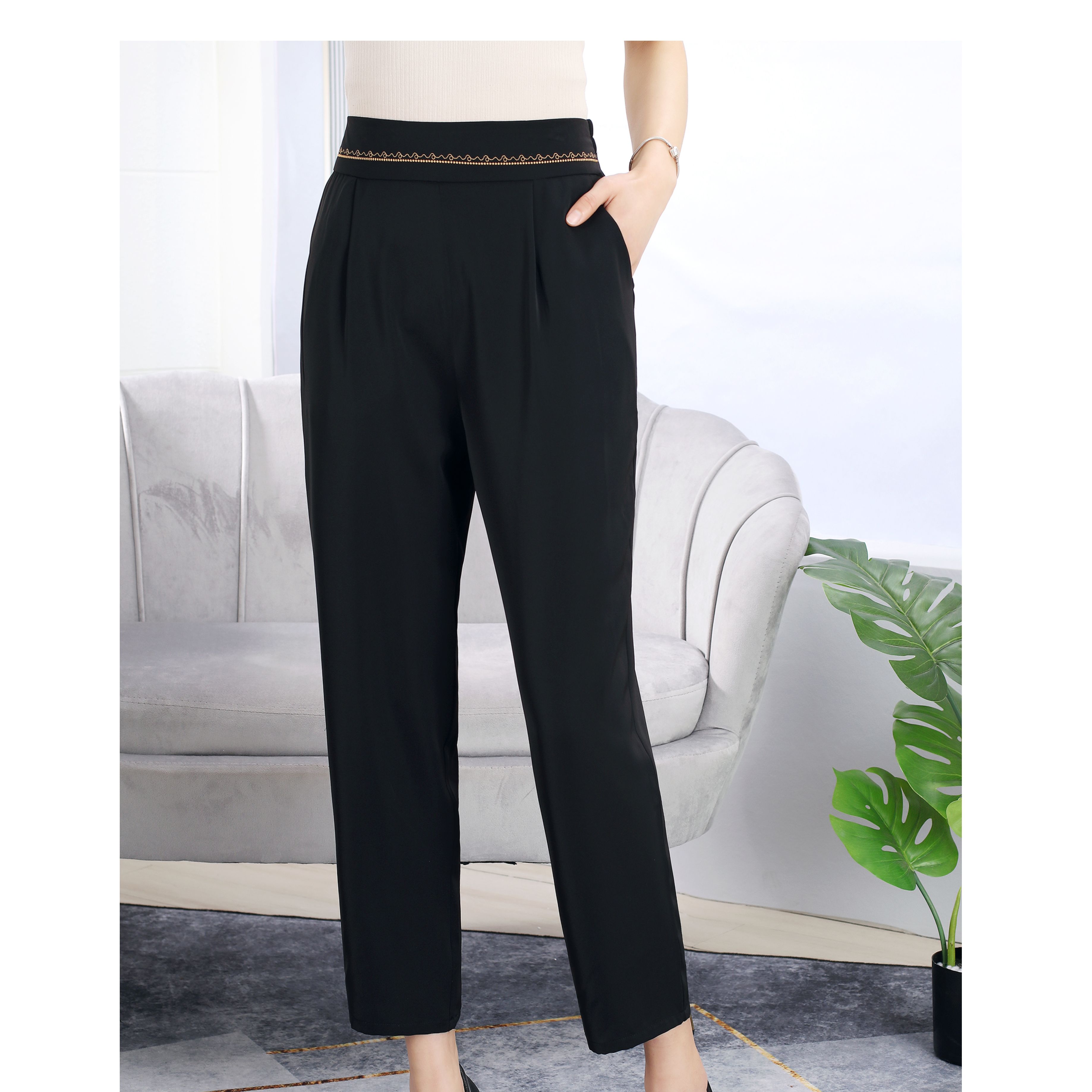 9927-4新款时尚舒适休闲裤(Y）