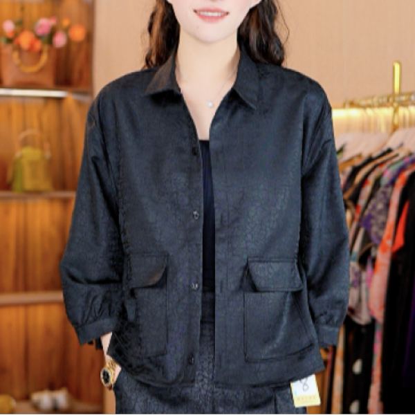 9800-4新款女士小衫外套