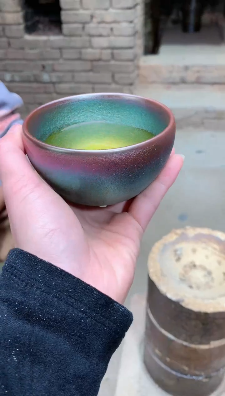 【闪购商品】瓷茶盏梦幻蓝 糖果杯 钵钵（带礼盒证书）
