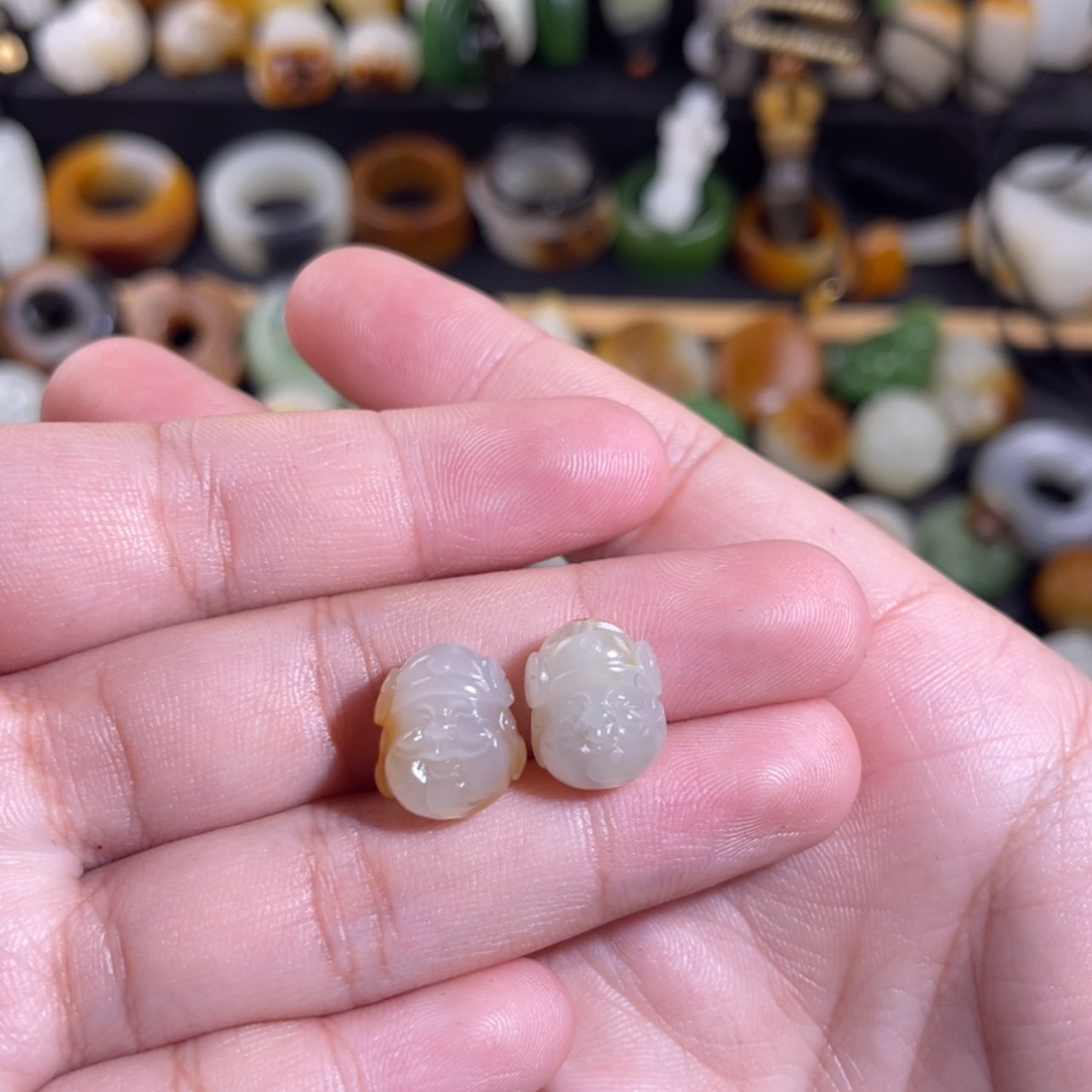 【闪购商品】和田玉配饰未镶嵌旷*