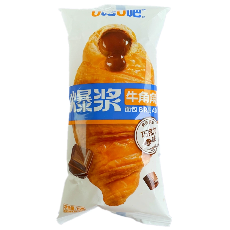 UBAR UBAR/U吧U吧爆浆牛角面包巧克力味 75g
