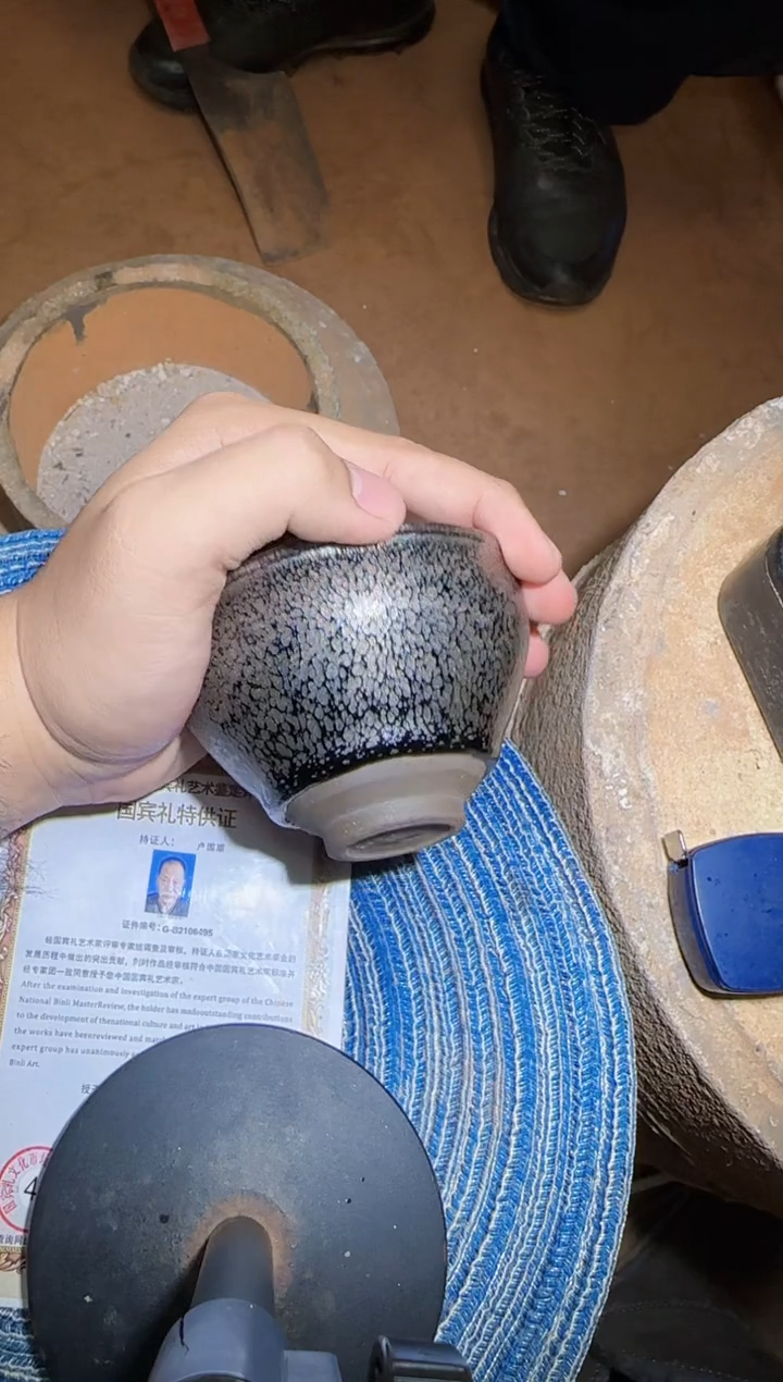 【闪购商品】瓷茶盏11卢国顺@@lgs390