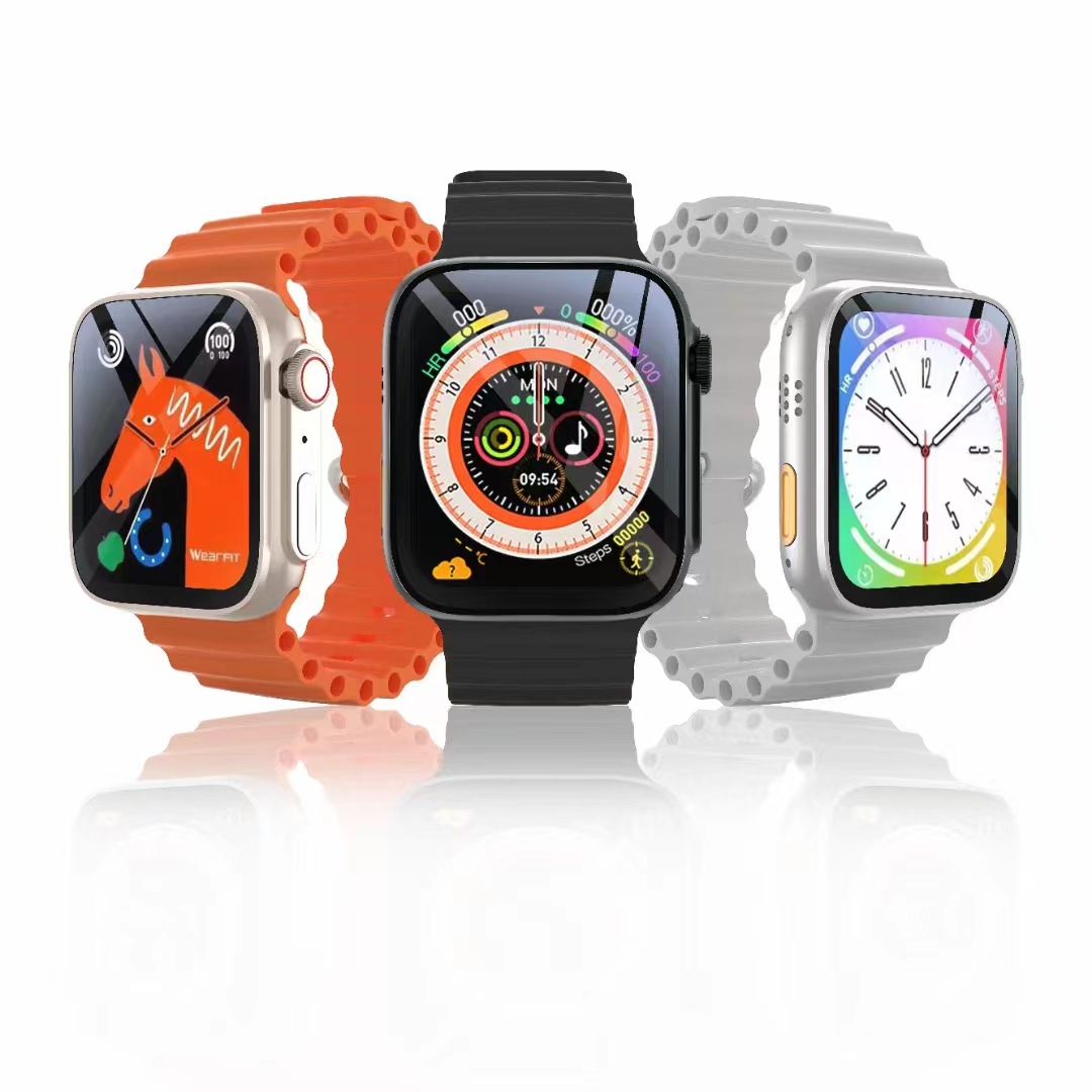 准新品  智能手表Watch测心率血压计步运动手环
