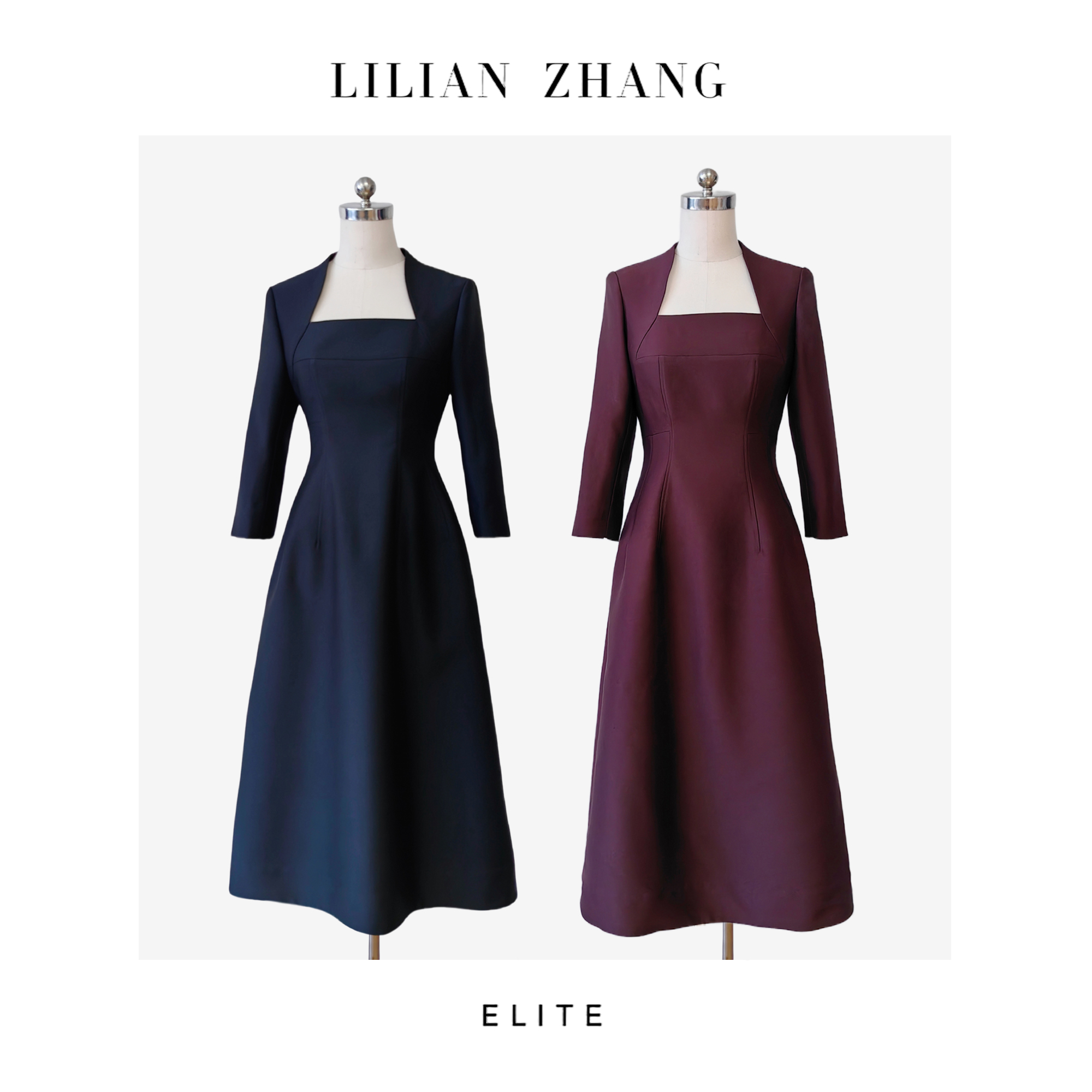 E-定制—收藏级—“法式浪漫”—Lady挚爱维多利亚收腰连衣裙  2401143