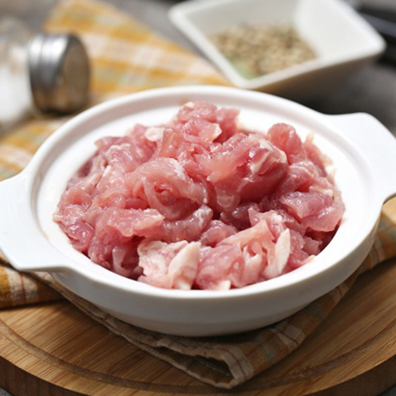 【宜宾同城配送】【万家福超市】猪肉丝250g±10g