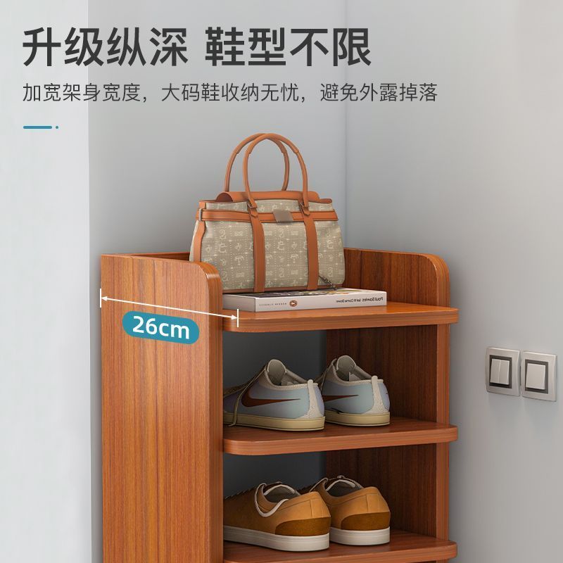 简易门口宿舍鞋架出租屋进门鞋柜经济型多层鞋子收纳神器玄关鞋柜