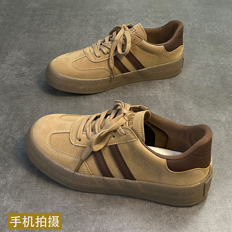 回力特价男款板鞋秋季厚底复古德训鞋2023新款鞋子男百搭休闲学生