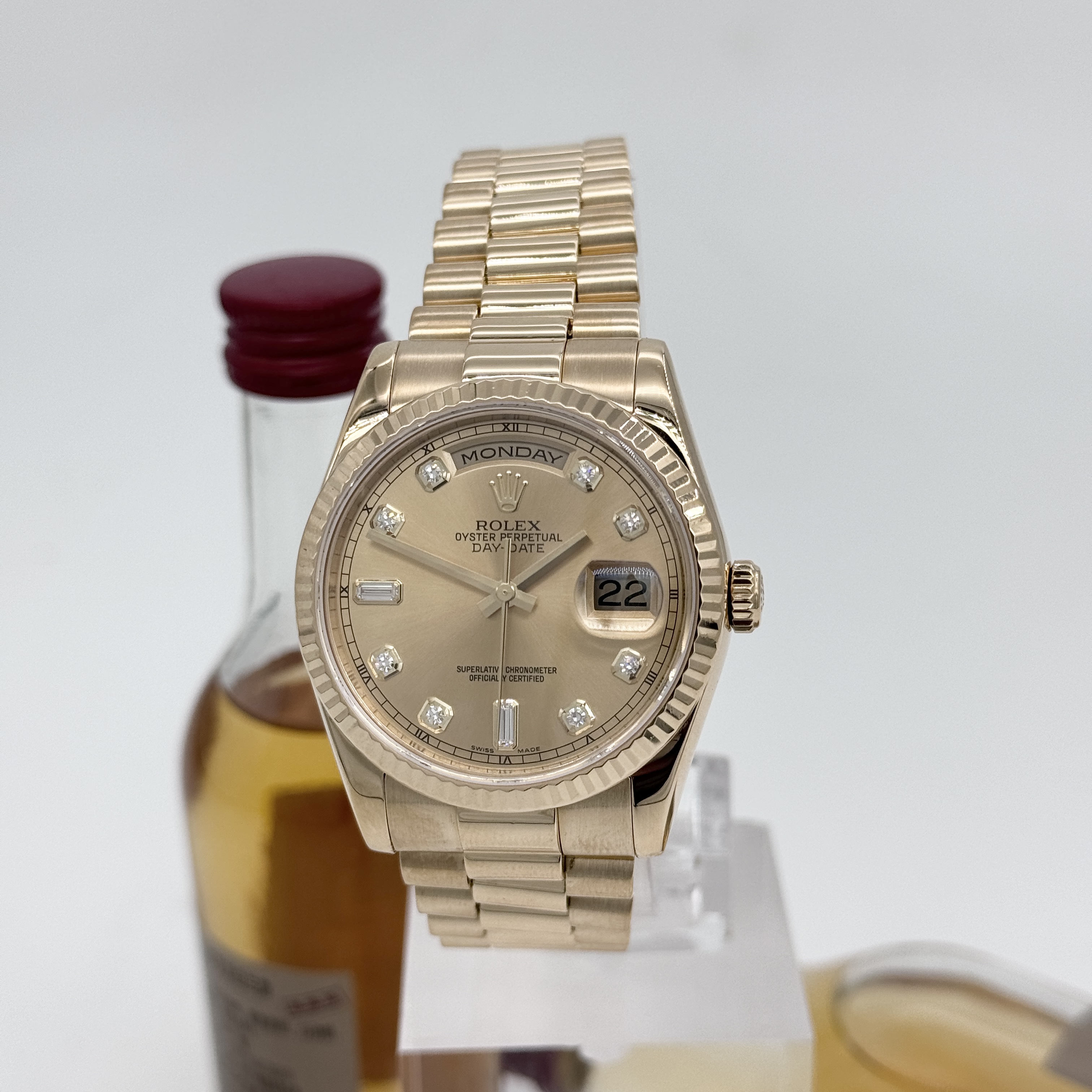 99新 Rolex/劳力士 拆单/补差价/自动机械/36表径/拆掉1