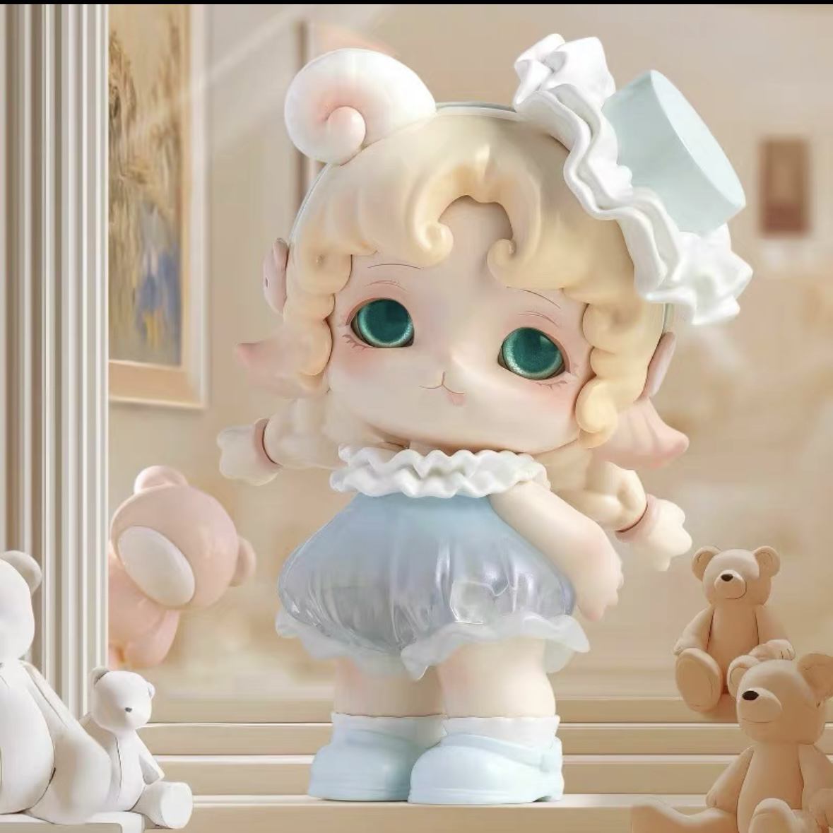 【拆盒】mimia玩具博物馆系列潮玩盲盒手办