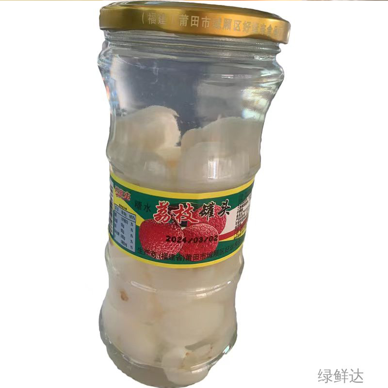 【荔枝罐头】糖水荔枝罐头600g（阳光）