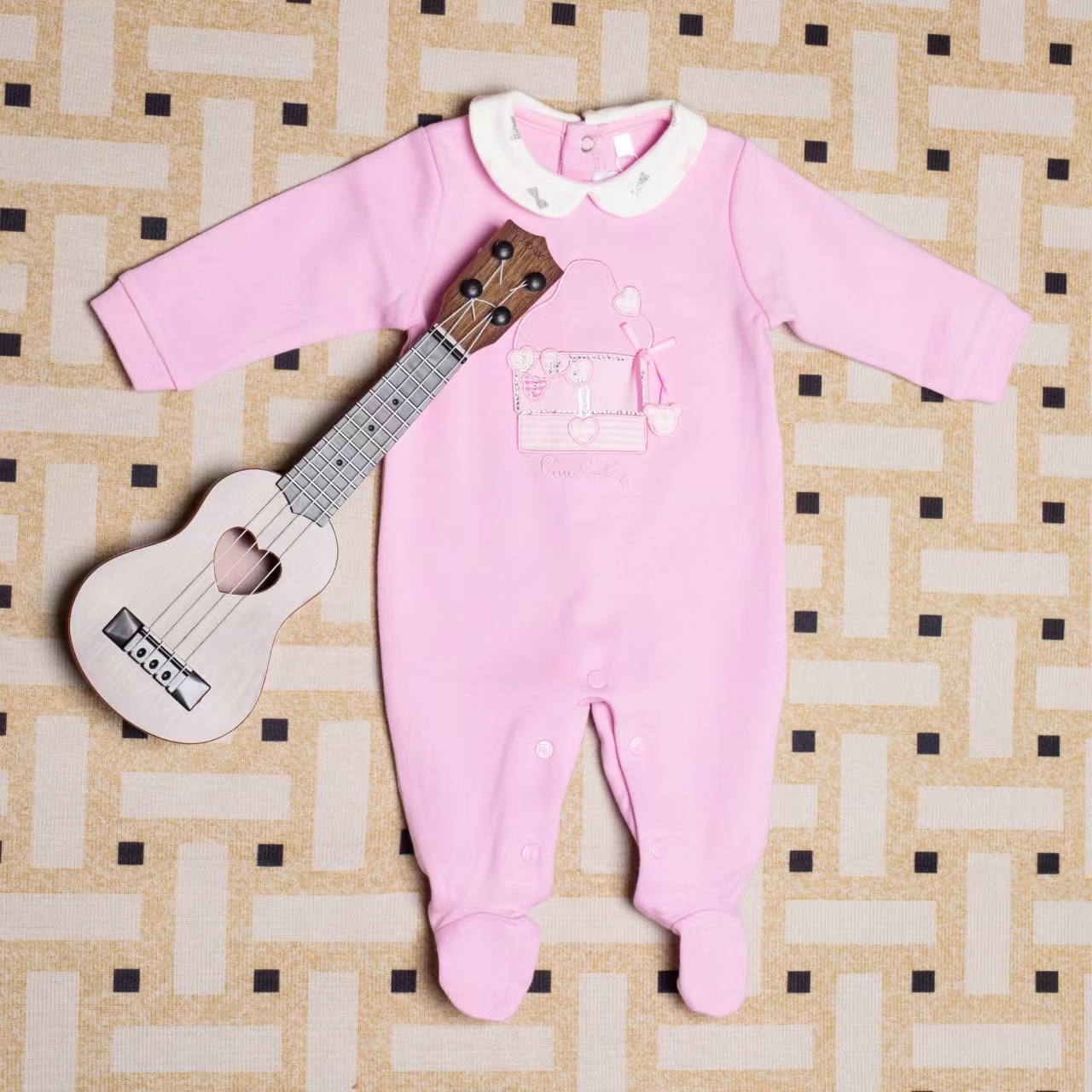 皮皮鲁婴儿连体爬服哈衣儿童长袖幼儿宝宝新生儿纯棉开裆父亲节