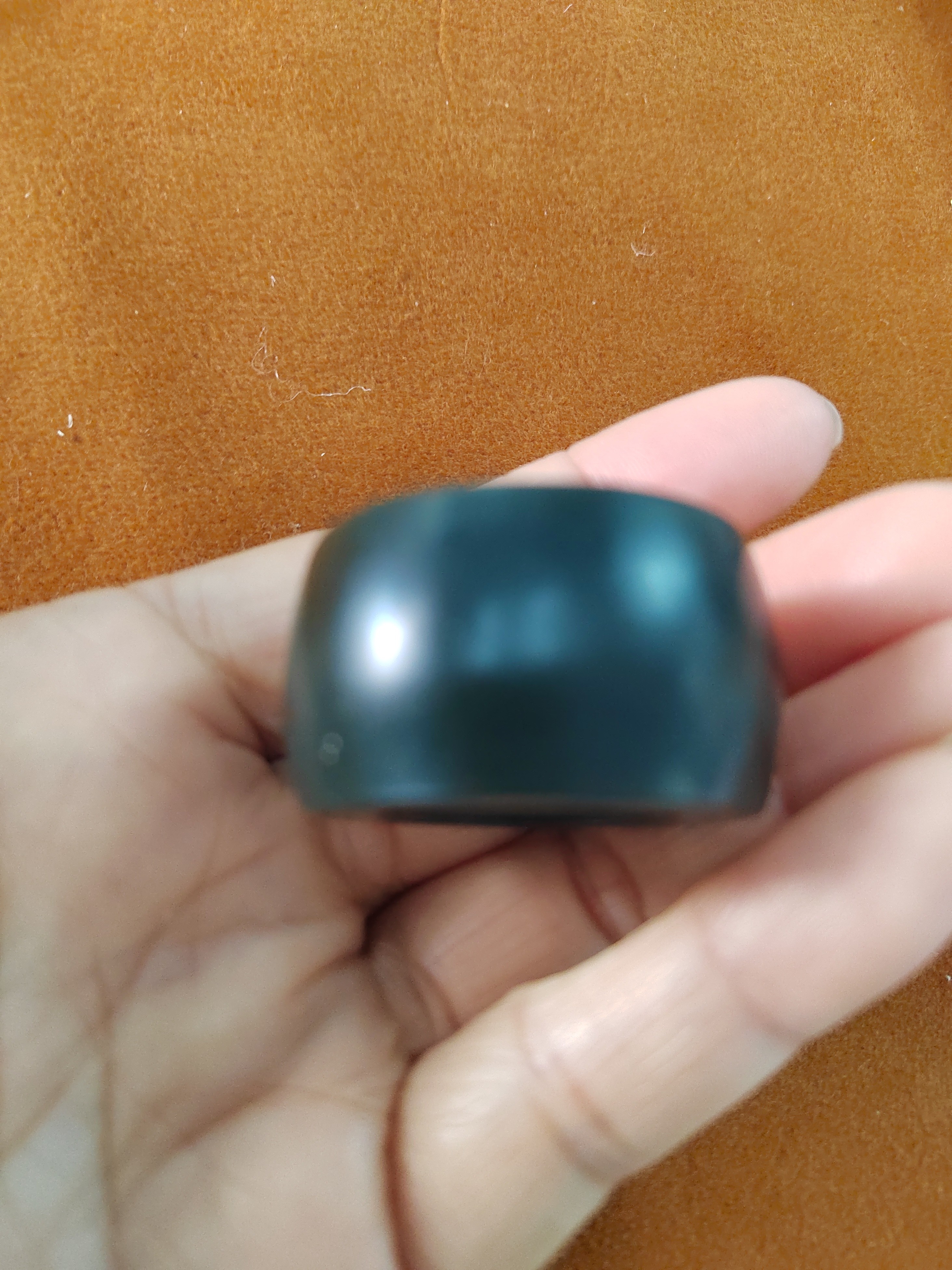 精品和田玉碧玉扳指