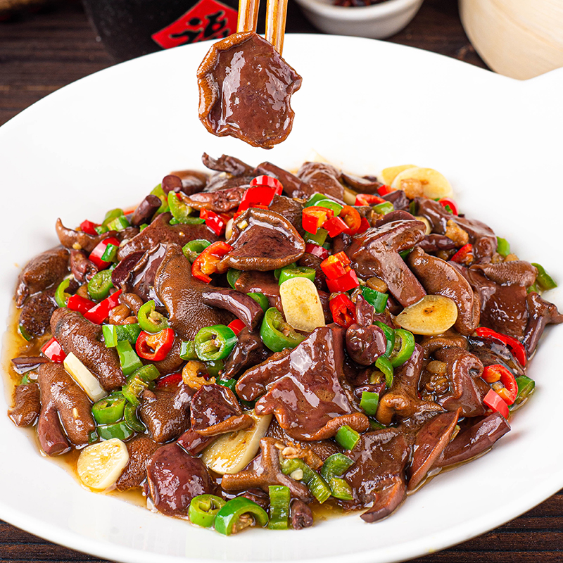 红乳牛肝菌鲜香半成品云南特产美味风味蘑菇火锅特色菜食材商用商品图