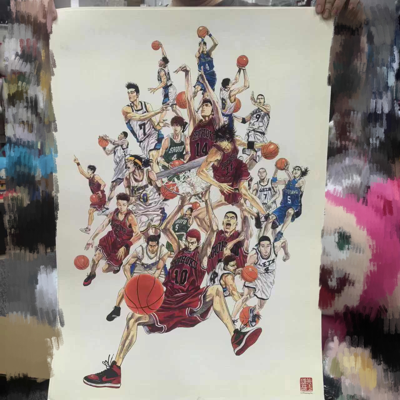 C-灌篮高手海报，潮玩海报