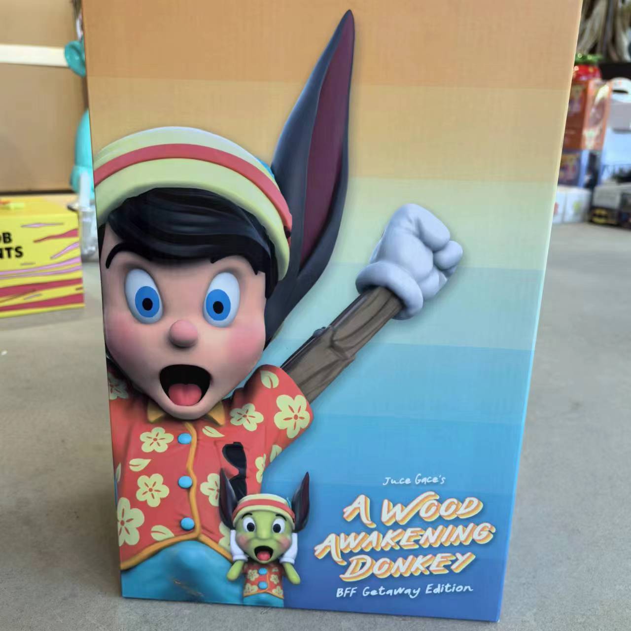 Mightyjaxx匹诺曹公仔，三款可选