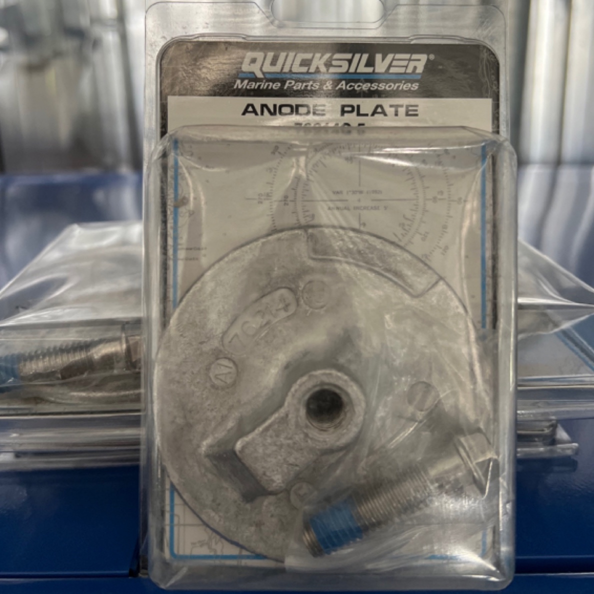 原装进口船外机阳极防腐锌块90匹马力至300匹马力