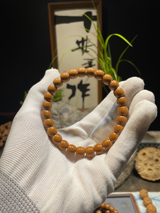 猴头核桃毕业级直切手串