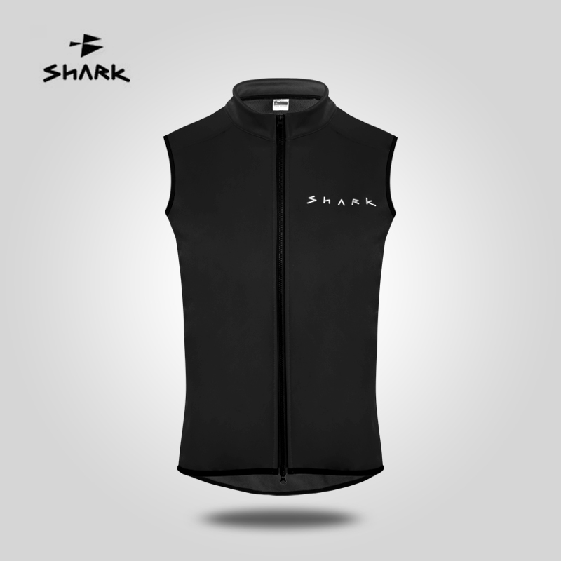 SHARK鲨鱼防风抓绒马甲户外透气秋冬骑行户外骑行专业级装备