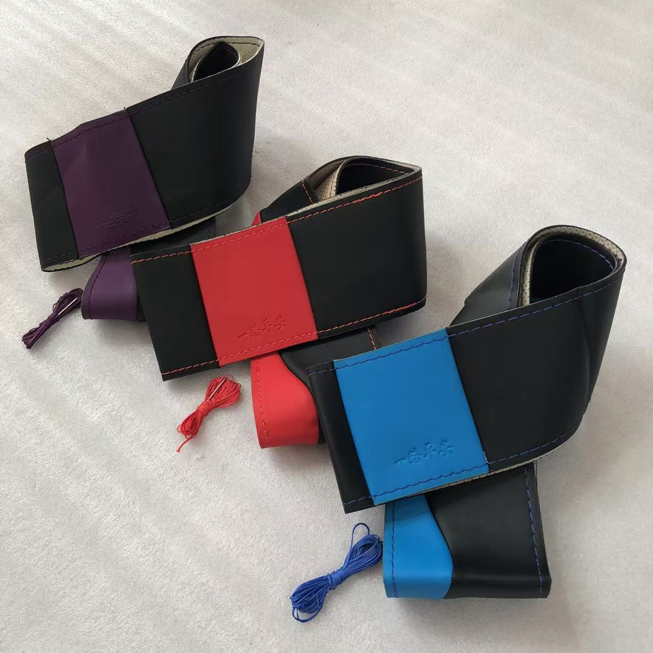 货车手缝解放一汽J6L方向盘套j6p牵引车j7货车手缝把套手缝通用