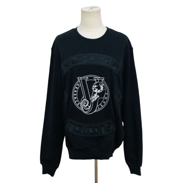 妃鱼/Versace Jeans Couture/棉/卫衣/未使用/市场价2600/琰1110