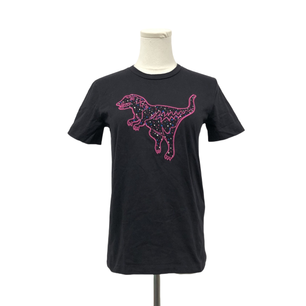 妃鱼/蔻驰/棉/T恤/95新/市场价1500/白0716