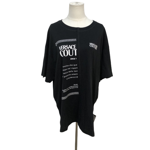 妃鱼/Versace Jeans Couture/棉/T恤/95新/市场价0/琰0726