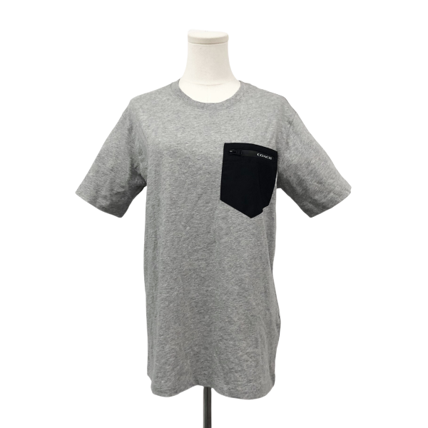 妃鱼/蔻驰/棉/T恤/95新/市场价1300/白0827