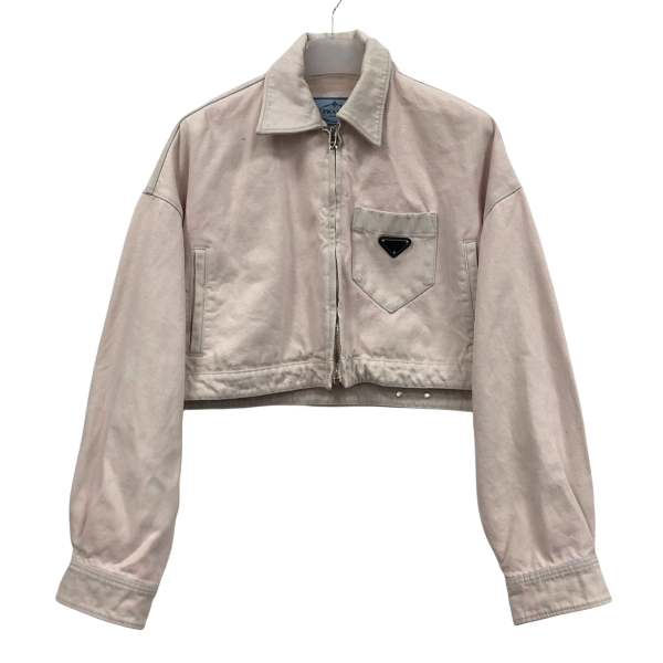 妃鱼/普拉达/棉/外套/95新/市场价22000/白0827