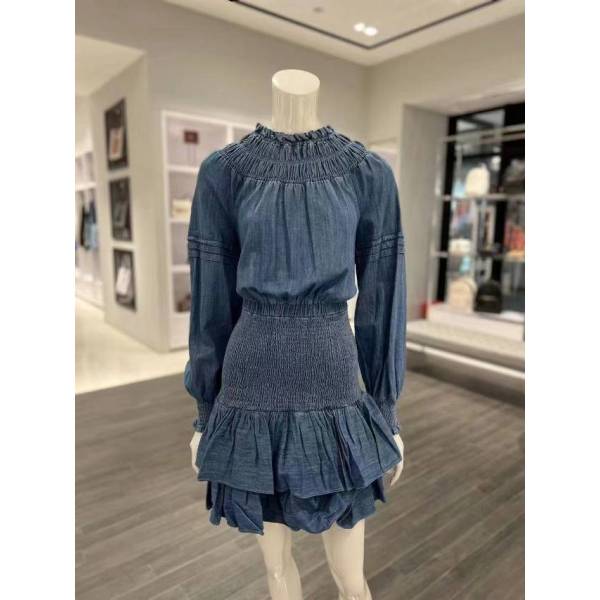 妃鱼/迈克·柯尔/棉/连衣裙/95新/市场价36800/琰0721