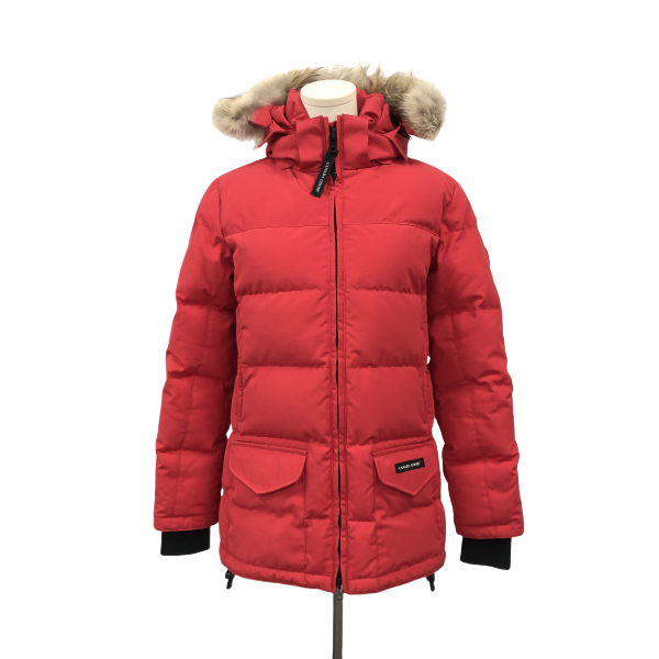妃鱼/加拿大鹅/聚酯纤维/羽绒服/95新/市场价8500/白1031