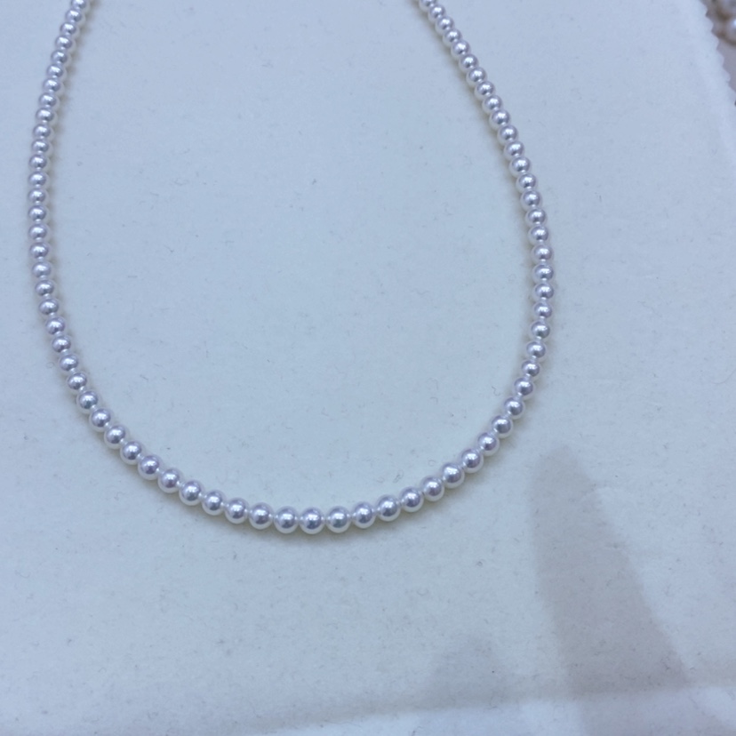 【闪购商品】淡水珍珠颈饰18K金镶嵌冰**明