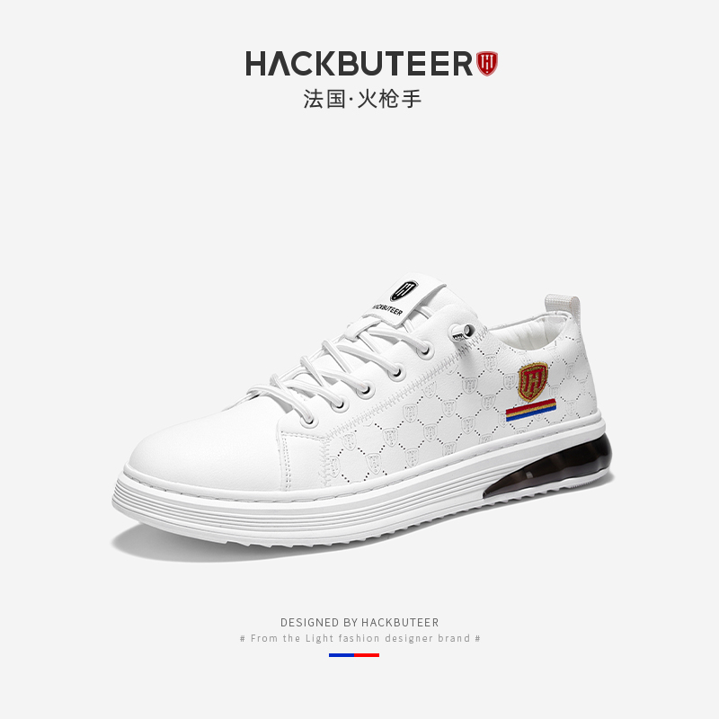 HACKBUTEER/火枪手纯手工 高端轻奢 高定联名款休闲鞋XY0019