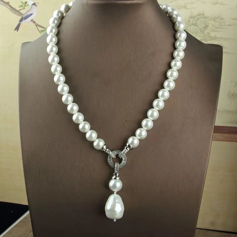 DIY白色手工串珠项链2.11黎明PP