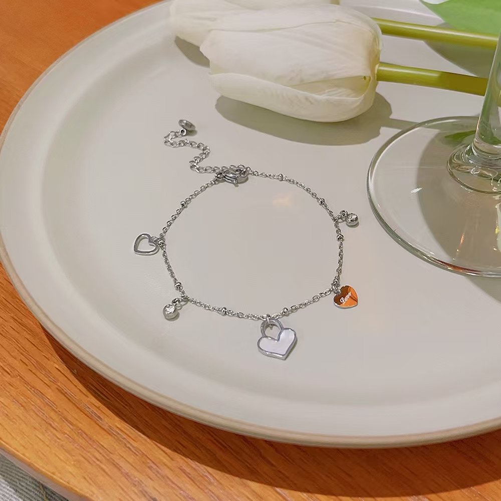 黄铜手链 直播间链接-小众设计时尚手链ins轻奢锆石仿珍珠树脂