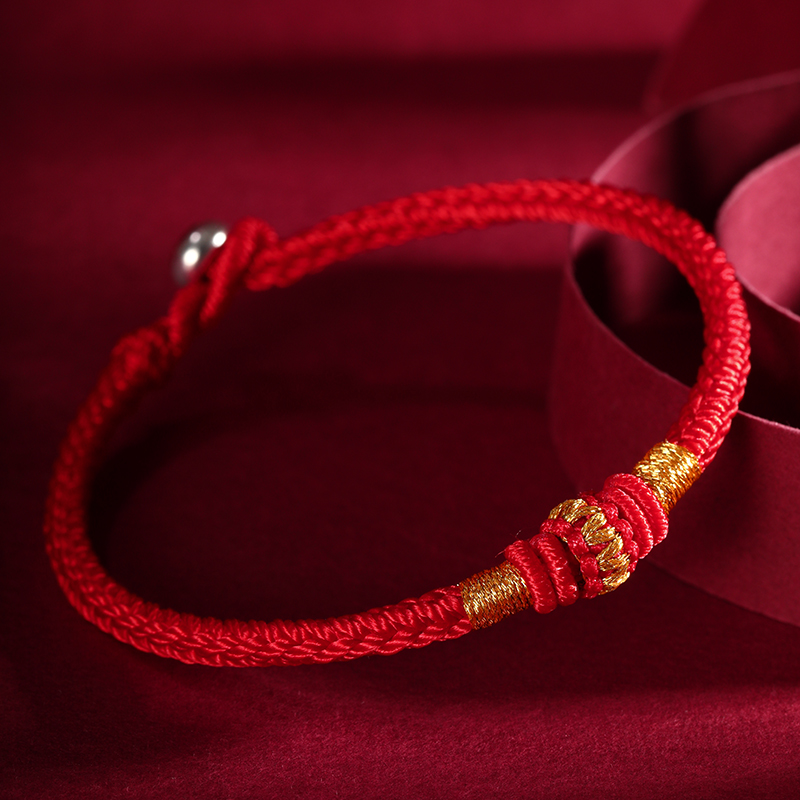 非金属布艺手链 2026马年手工编织四季简约百搭手链