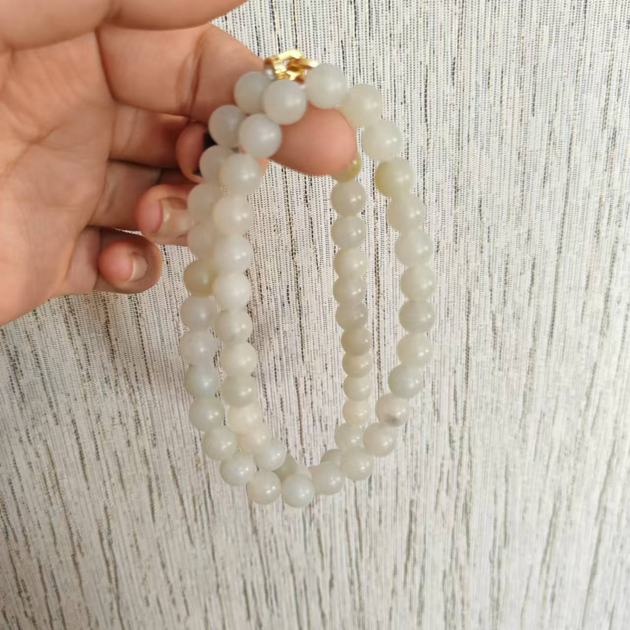 【德巧家】和田玉女神链